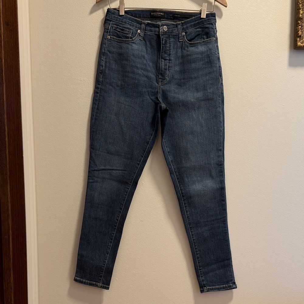 Banana Republic High Rise Skinny Denim Jeans